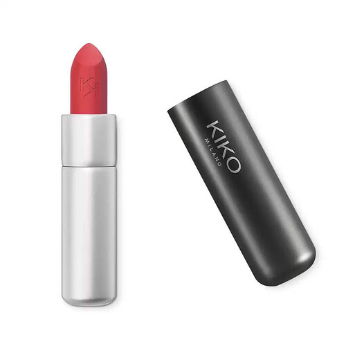 Kiko Powder Power Lipstick Cerise - Đỏ hồng anh đào (Màu 08)