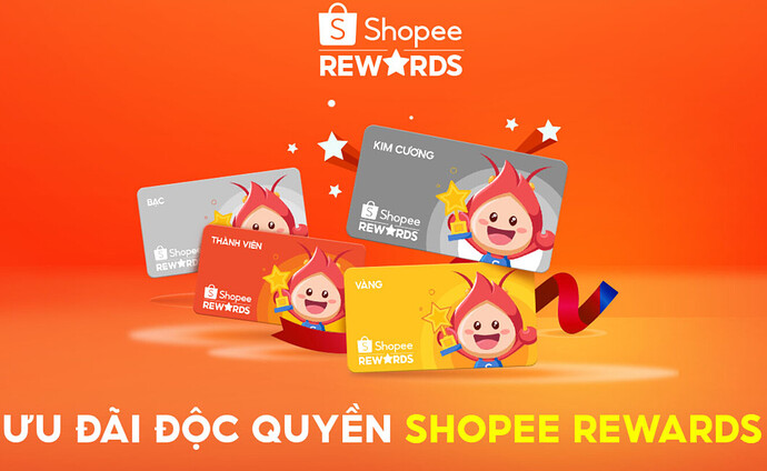 Ngày hội thành viên Shopee Rewards