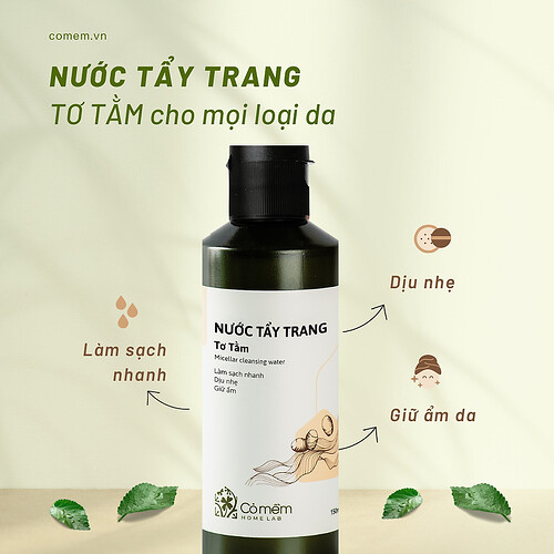 Nước Tẩy Trang Và Làm Sạch Sâu