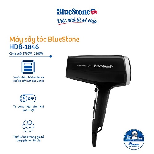 Máy sấy tóc BlueStone HDB-1861