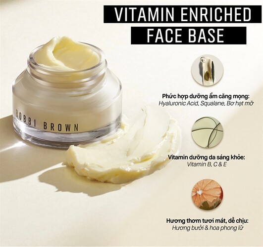 Kem Lót Dưỡng Da Bobbi Brown Vitamin Enriched Face Base – 50ml