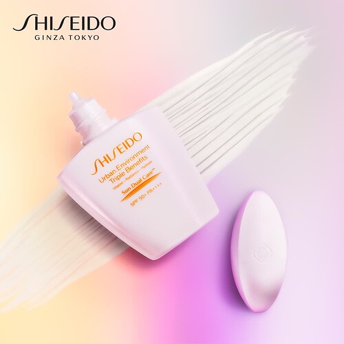 Sữa chống nắng dưỡng da Shiseido Urban Environment Triple Beauty Suncare Emulsion 30ml