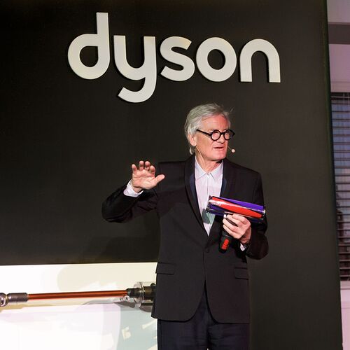 Thương hiệu Dyson cùng nhà sáng lập James Dyson