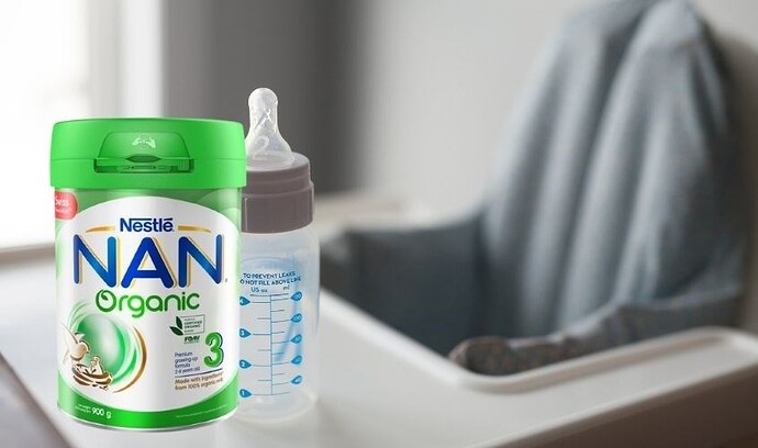 Sữa bột NAN Organic 2
