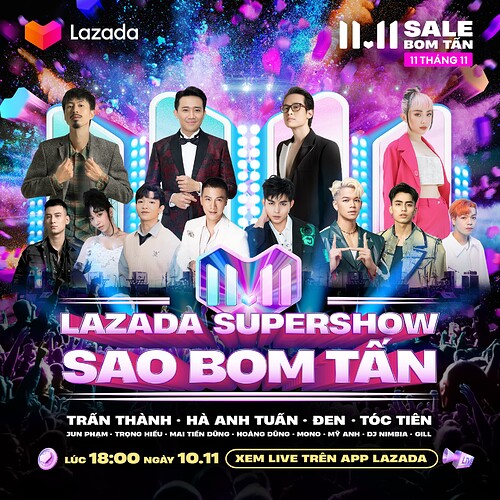 Lazada Supershow 11.11