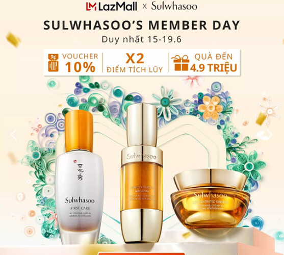 Sulwhasoo's member day