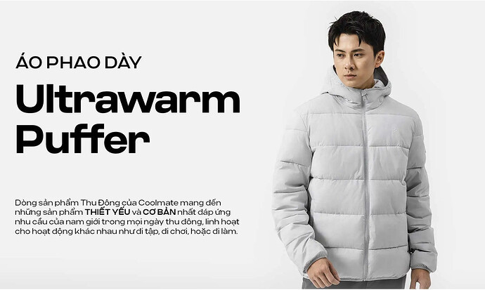 Áo phao dày Ultrawarm Puffer Coolmate