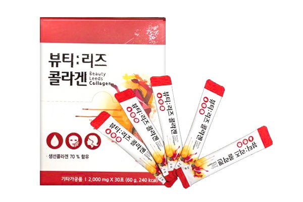 Collagen nhụy hoa nghệ tây của hãng Beauty Leeds Hàn Quốc